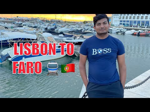 Lisbon to Faro | Faro trip | Train trip | Faro | Portugal | Rehman Ali