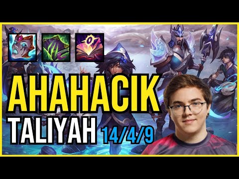 AHAHACIK - TALIYAH vs. NIDALEE Jungle | EUW CHALLENGER | PATCH 11.2