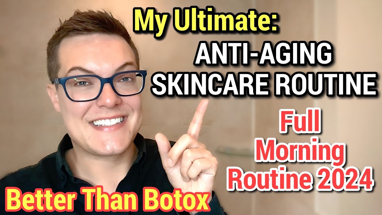 My MORNING SKINCARE ROUTINE At 40 - Better Than Botox