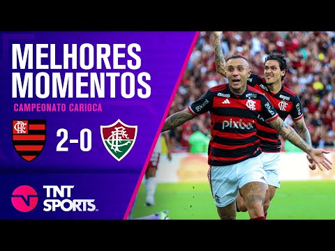 Gols e lances de Flamengo x Fluminense