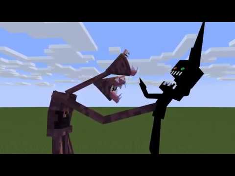Siren Head vs Anomaly 1622 - Minecraft Animation