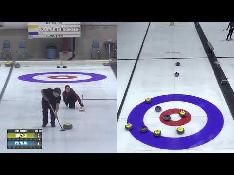 2022 Curling CWG Mixed Doubles Trials Draw 7 - Oilfields Curling Club, Black Diamond AB.