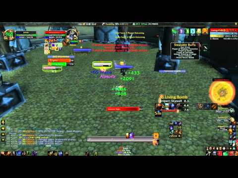 3v3 Mage Druid Rogue vs Paladin Hunter Priest