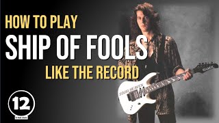 Ship of Fools - Robert Plant | Guitar Lesson