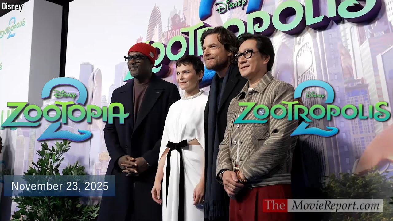 ZOOTOPIA 2 UK premiere Ginnifer Goodwin, Jason Bateman, Ke Huy Quan, Idris Elba - November 23, 2025