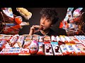 ASMR Kinder Chocolate Dessert Mukbang Surprise Happy Hippo Bueno Maxi Pingui Eating Sounds