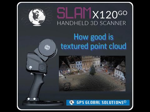 STONEX  X120go SLAM SCANNER | How good is textured point cloud #shorts