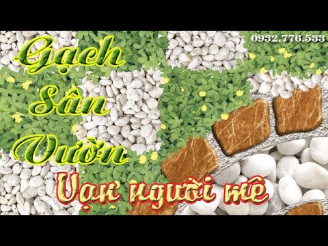 Gạch lát sân vườn 30x30, 40x40, 50x50 giá rẻ cho mọi nhà, vạn người mê