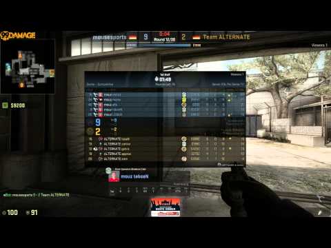 mousesports vs. ALTERNATE | Viertelfinale, EPS Winter 2014 Cup #2 | (de_cache)