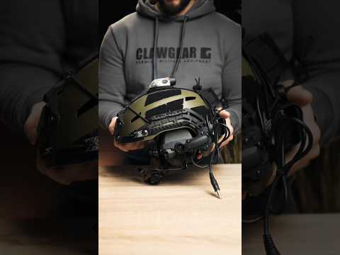 ASMR Customize a Tactical Helmet #asmr #helmet #tacticalgear #airsoft #reels #custom #thermal #army