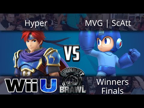 Gwinnett Brawl August 2017 - Hyper (Roy) vs MVG | ScAtt (Megaman) - Smash 4 Winners Finals
