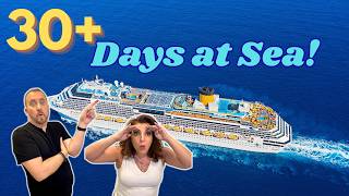30+ Days at Sea Reality – The Truth About Living on a Cruise Ship for a Month