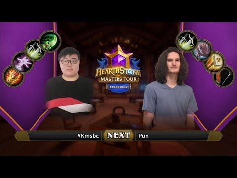VK.msbc vs Pun | Top 8 | Hearthstone Masters Tour Stormwind