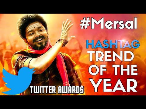 Twitter India Announced #Mersal As The Best Hashtag Trend Of The Year - 1.7 Million Tweets In 3 Days