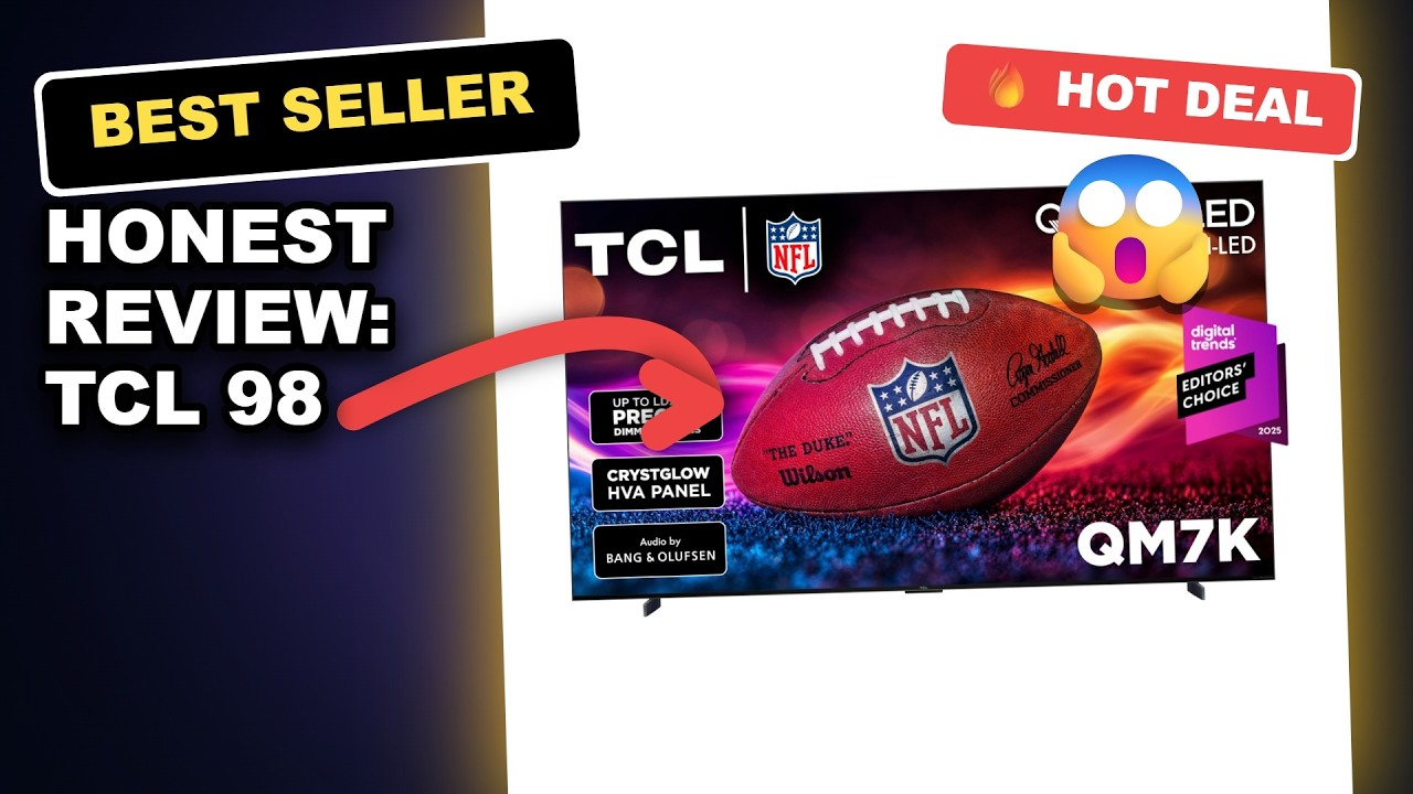 Honest Review: TCL 98 Inch Class QM7K Series Mini LED QLED 4K HDR 120HZ-144HZ Smart TV