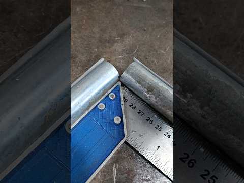 CARA SIKU PIPA BESI YANG CEPAT #weldingequipment #weling #mesinwelding #diy#weldingtools