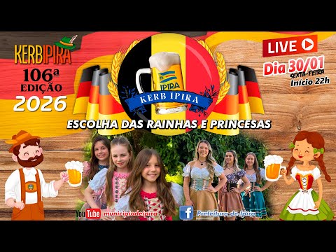 Escolha das Rainhas e Princesas KERB DE IPIRA 2026