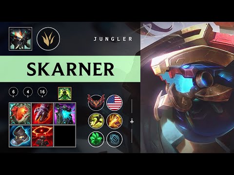 Skarner Jungle vs Rek'Sai - NA Grandmaster Patch 26.01