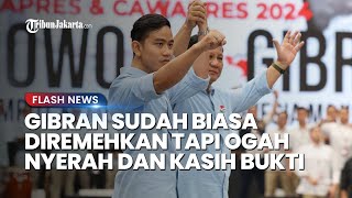 Gibran Ngaku Sudah Biasa Diremehkan karena Masih Muda, Tegaskan Tak Menyerah: Tinggal Buktikan Bisa!