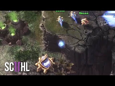 The Dirtiest Cannon Rush - Starcraft 2: Neeb vs Puck