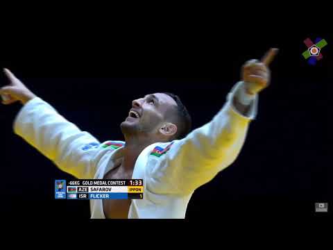 Judo European championships Prague 2020 66 kg final Orxan Safarov (AZE) & Tal Flicker (ISR)