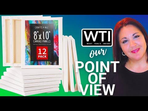 Crafts 4 All 8x10 Art Canvases - WTI product video review