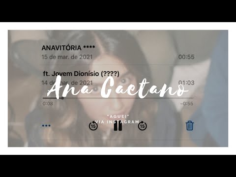 Ana Caetano || Aguei - primeira gravação