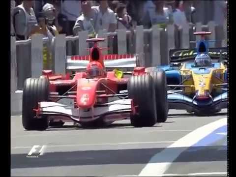 2006 France Schumacher VS Alonso