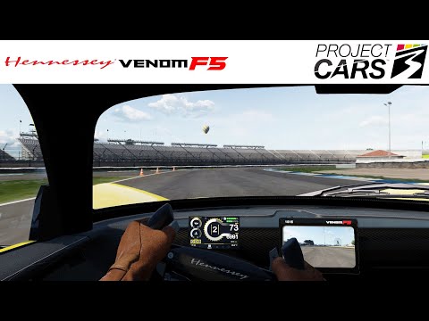 Hennessey Venom F5 Concept | Project CARS 3 | Cockpit View