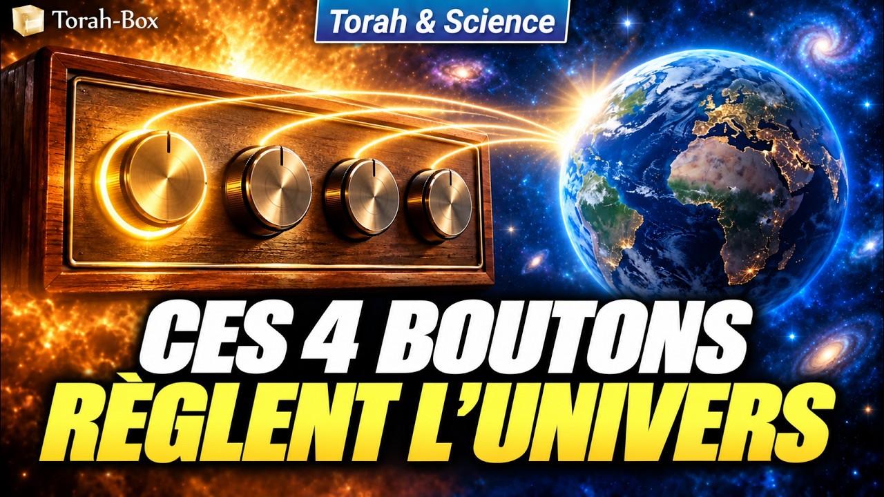 ET SI L’UNIVERS N’ÉTAIT PAS DÛ AU HASARD ? | Torah & Science