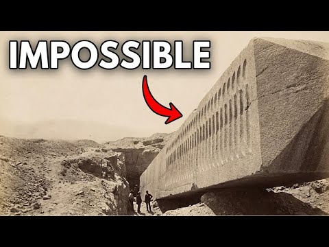 The Unfinished Obelisk in Aswan Is 1,200 Tons — And Was Cut With an Unknown Tool
