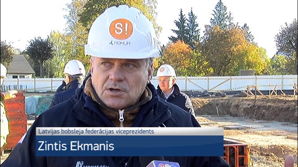 Siguldas sporta kompleksā iemūrē kapsulu ar vēstījumu nākamajām paaudzēm