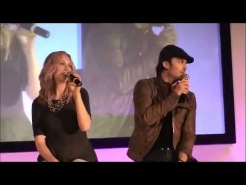 Joseph, Candice and Ian talk about Klaroline + Klaroline kiss 5x11 [HUMOR]