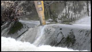preview picture of video 'Finesville Dam Prep & Notch (Day 1).mov'