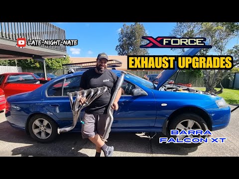 Xforce Headers & High Flow Cat install on the Barra Falcon - The daily driver gets some upgrades!!