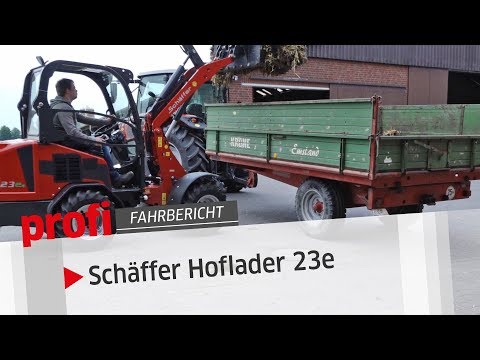 Schäffer Akku-Hoflader 23e: Lädt an der Dose | profi #Fahrbericht