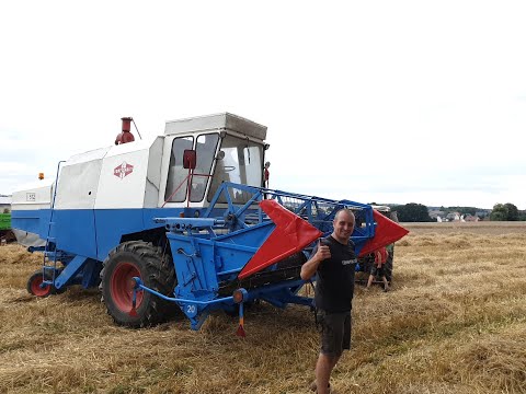 Triticale Ernte 2023 mit Fortschritt 512