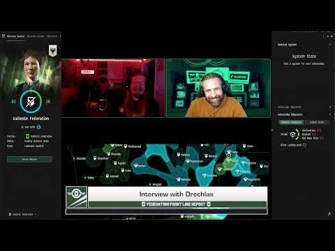 Nov 5th 2023 - Interview with Drechlas - Federation Front Line Report - Eve Online Podcast