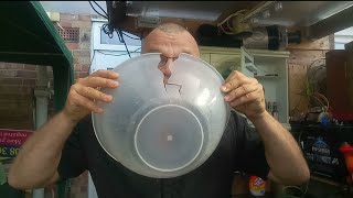 How to fix a completely broken plastic bowl within a few minutes