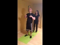 Moro Reflex Test (Erect)