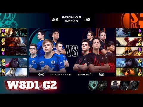 Misfits vs Schalke 04 | Week 8 Day 1 S10 LEC Spring 2020 | MSF vs S04 W8D1