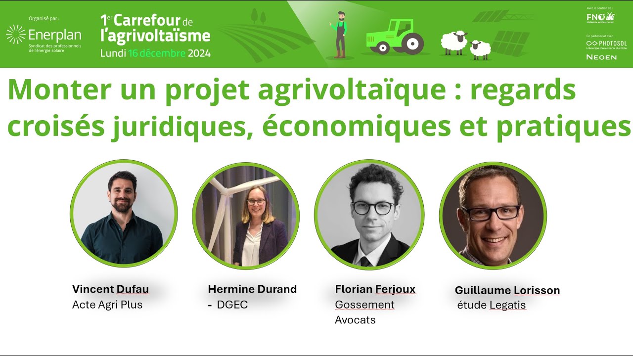 Enerplan Agrivoltaïsme 05 Monter un projet agrivoltaïque