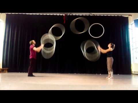 Partner Hoop Juggling Progress Autumn 2016