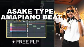 {CONTINUE THE BEAT PT 2} How to Make Asake Style Amapiano Beats | FL Studio Tutorial + FREE FLP🔥