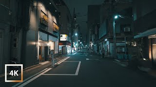 4K HDR｜Night walk from Kiyosumi Shirakawa  to Ningyocho