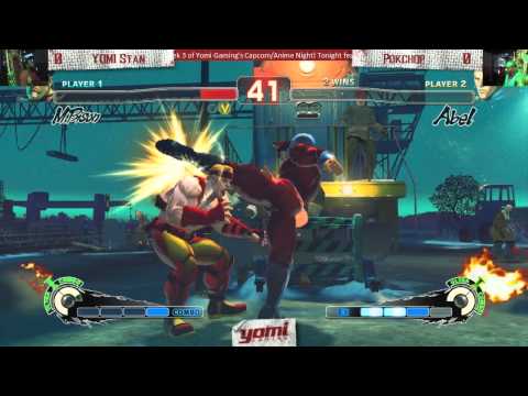 Pools YOMI Stan (M. Bison) vs Pokchop (Abel) USF4 Yomi Capcom Night!
