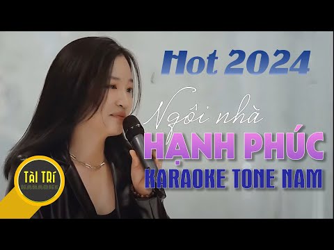 Karaoke Beat Chuẩn | NGÔI NHÀ HẠNH PHÚC - 2024 -  Tone Nam (D#m) - Beat by Tàiz