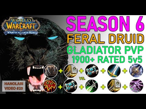 Druid/Paladin/Priest/DK/Warrior vs. Shaman/Priest/Rogue/Paladin/Warlock - Season 6 - WOTLK Video 25