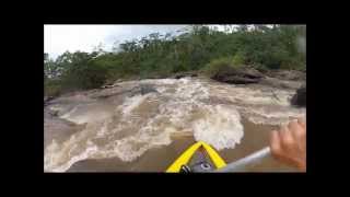 preview picture of video 'Kayak Aventuras - Descida de caiaque no Rio dos Bois - São Miguel do Passaquatro Goiás'