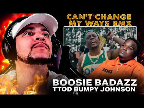 FIRST TIME CHECKING HIM OUT!!!! Boosie Badazz x Bumpy Johnson - Can't Change My Ways RMX (REACTION)